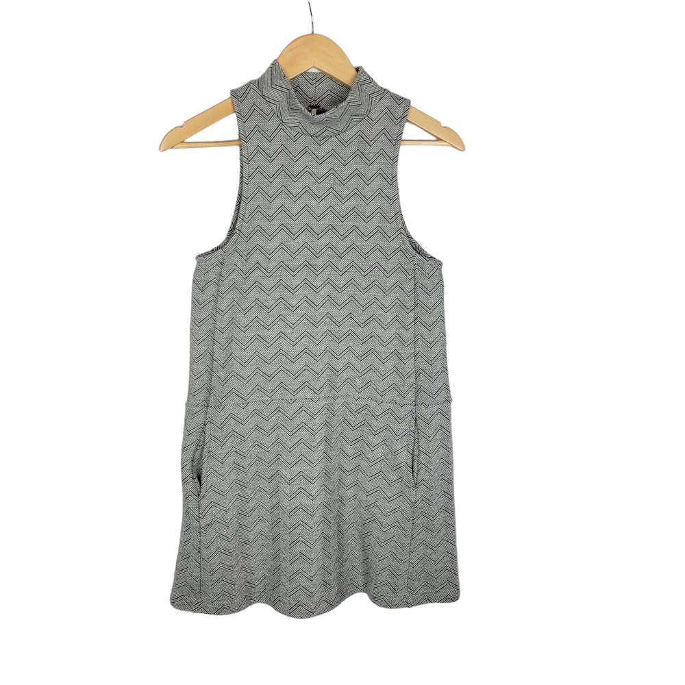 Free People Twiggy Chevron Mini Dress S